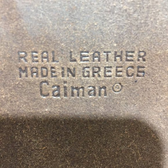 VINTAGE SADDLE CAIMAN LEATHER HANDBAGS - Picture 7 of 8